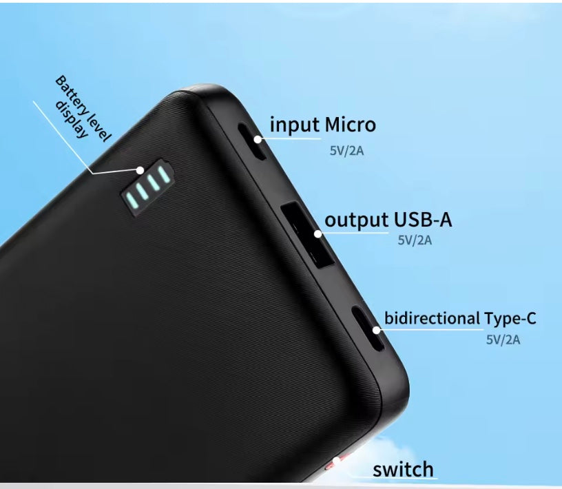 ⚡️ CozyCharge™ Portable Power Bank