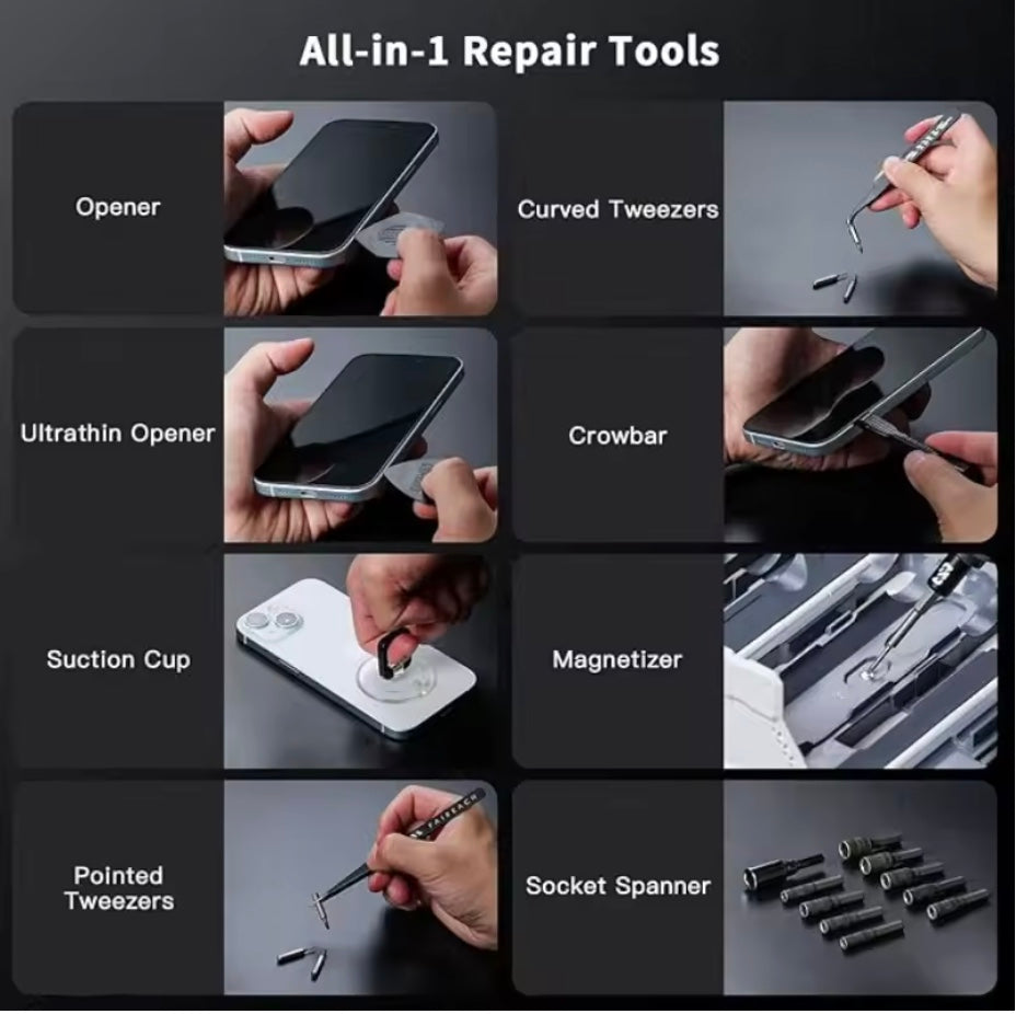 Electric Pro-Grade 180-in-1 Screwdriver Set